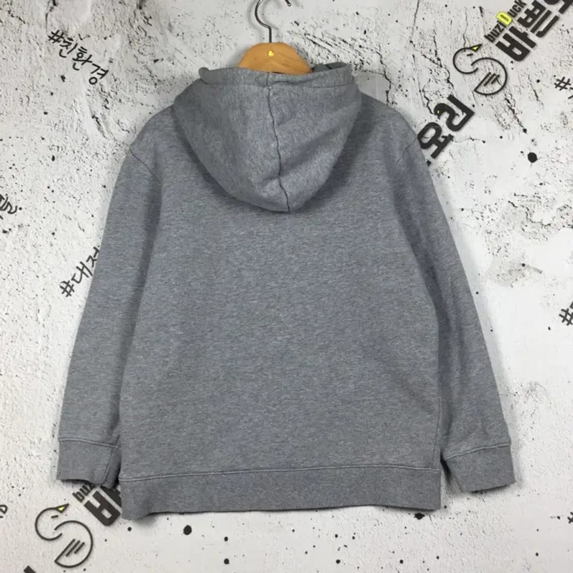 빈폴 BEANPOLE 기모 여성 후드티 그레이 S(155) 2300199 상품이미지2