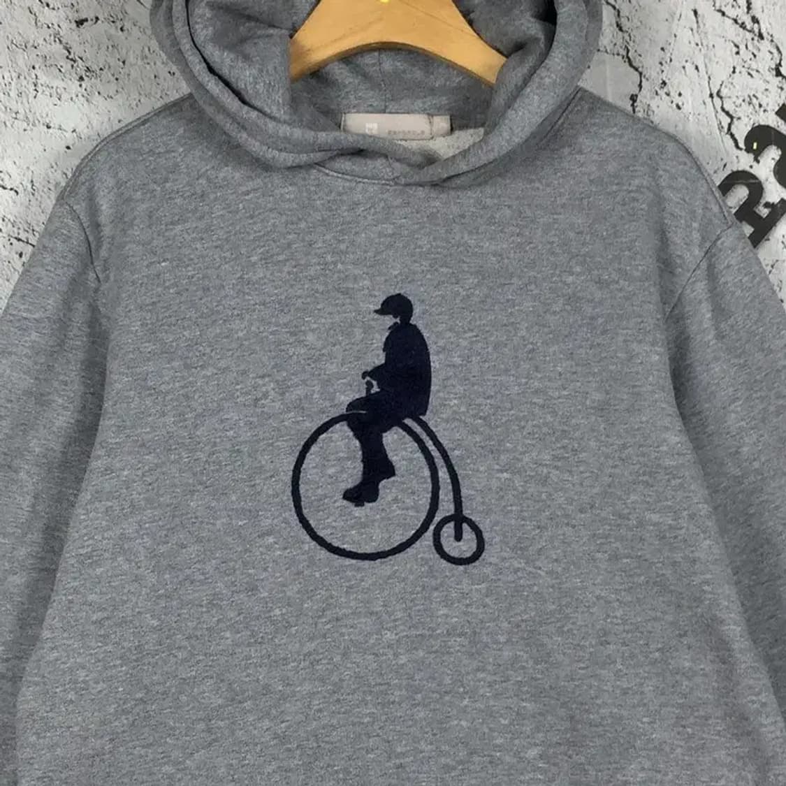 빈폴 BEANPOLE 기모 여성 후드티 그레이 S(155) 2300199 상품이미지5