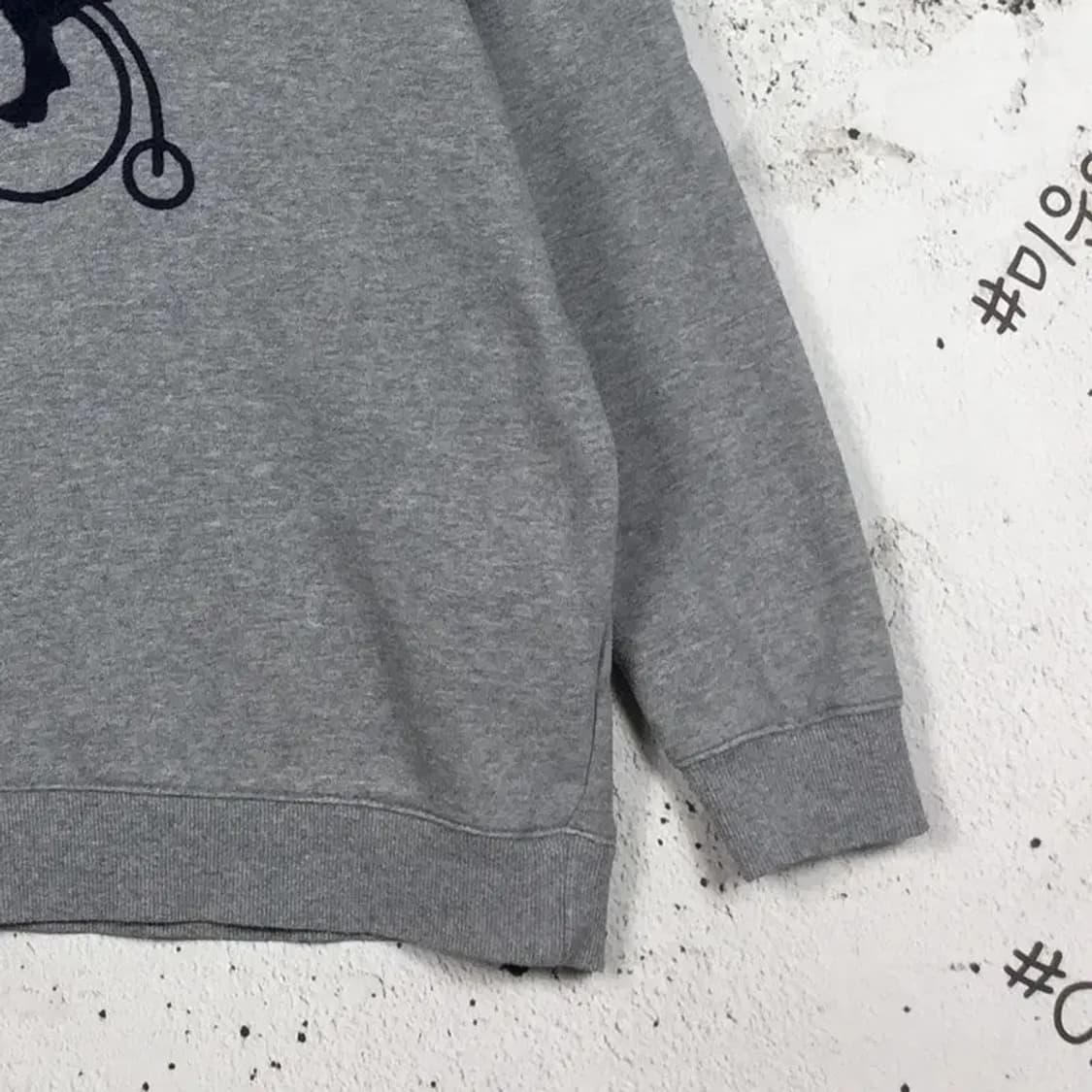 빈폴 BEANPOLE 기모 여성 후드티 그레이 S(155) 2300199 상품이미지7