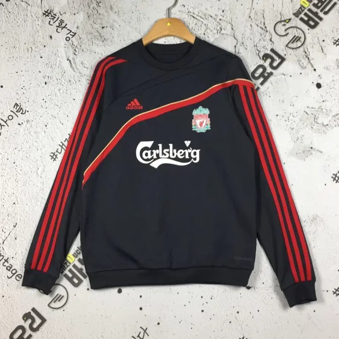 아디다스 리버풀 09-10 쥬니어 트레이닝 블랙 S(85) 2100143 상품이미지1