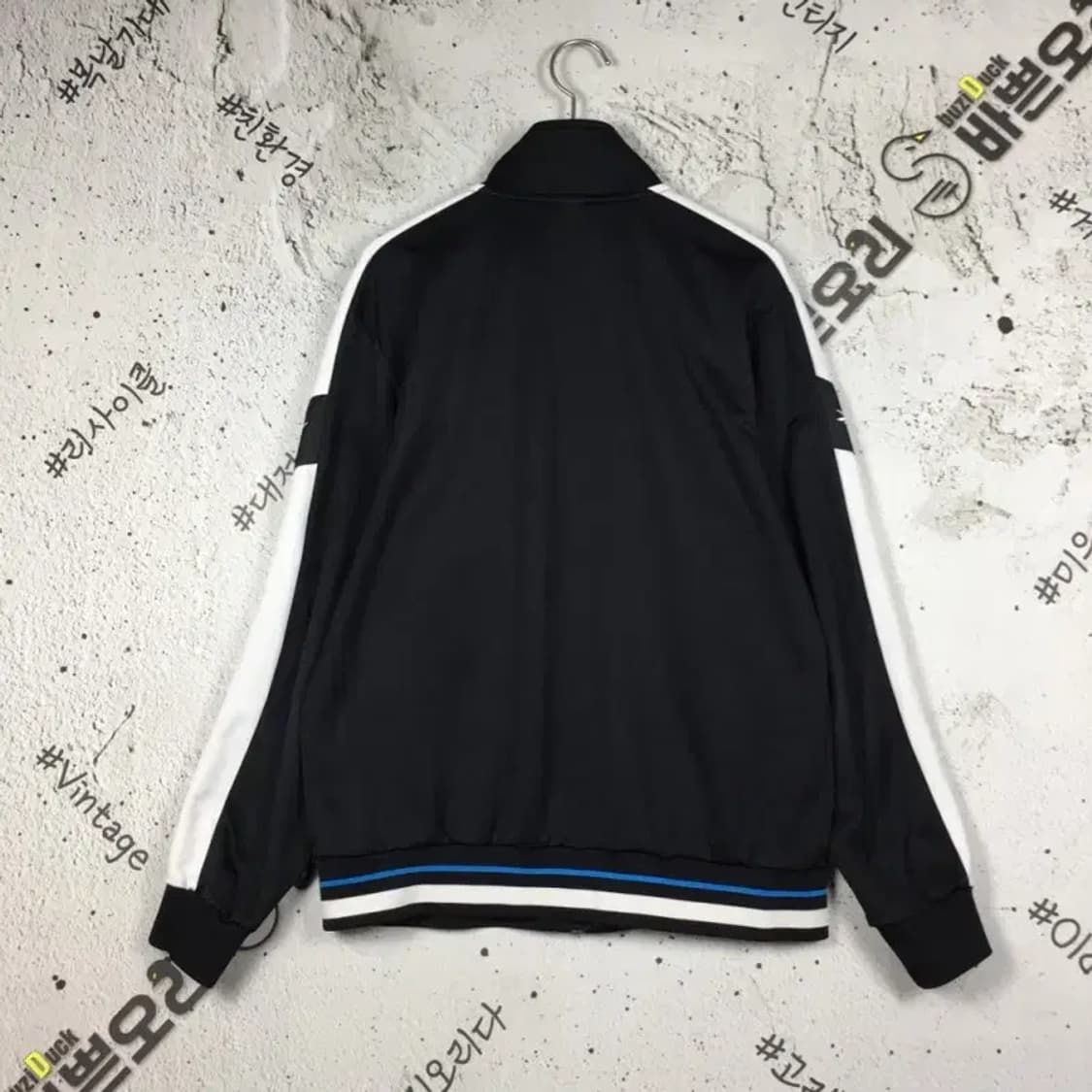 리복 REEBOK 집업 져지 자켓 블랙 M(95) 3100248 상품이미지2