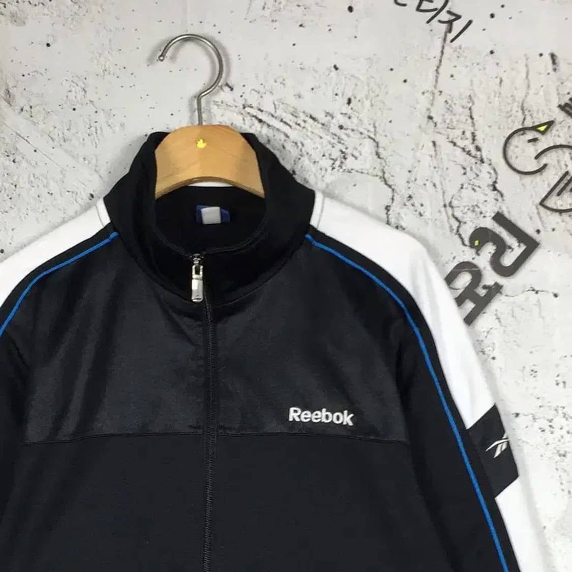 리복 REEBOK 집업 져지 자켓 블랙 M(95) 3100248 상품이미지5