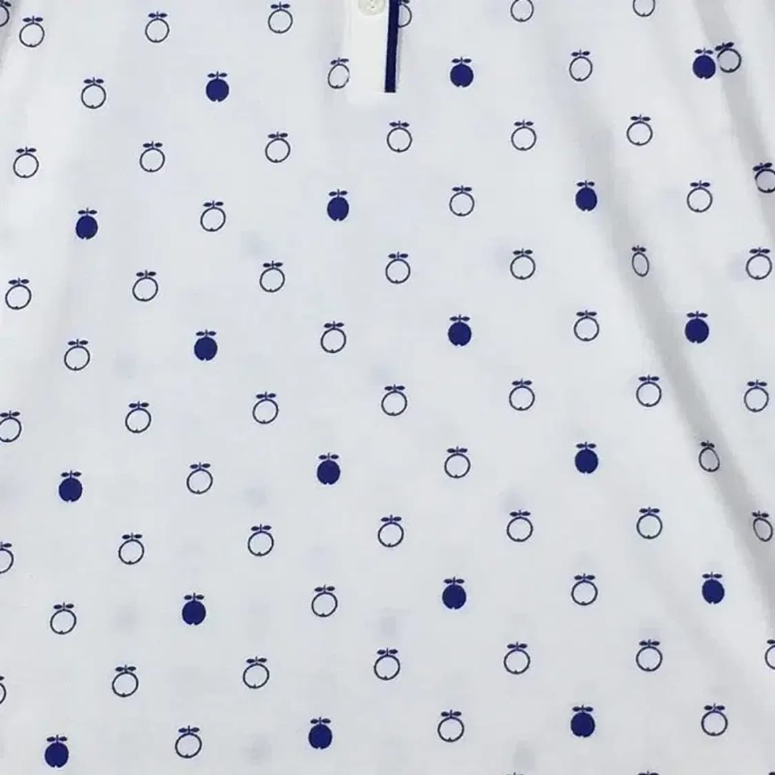 와이드앵글 W.ANGLE 골프 긴팔 카라 티 화이트 105 2100149 상품이미지6