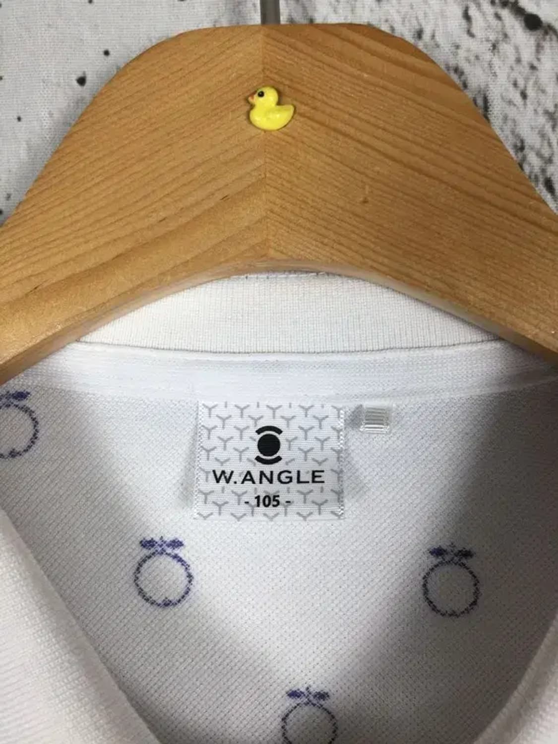 와이드앵글 W.ANGLE 골프 긴팔 카라 티 화이트 105 2100149 상품이미지9