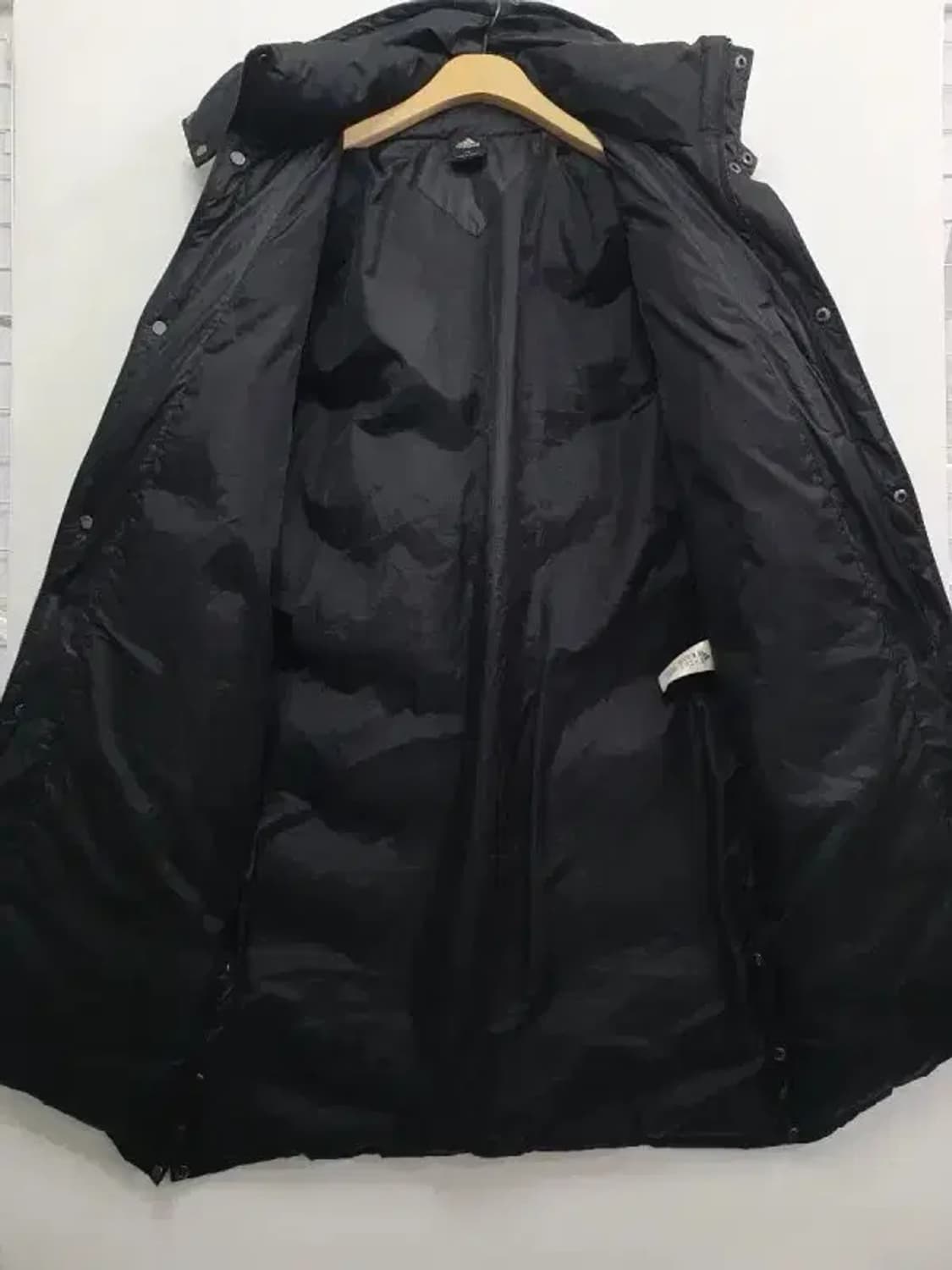 아디다스 레드블랙 삼선 다운 롱패딩 ㅡ3180 상품이미지3