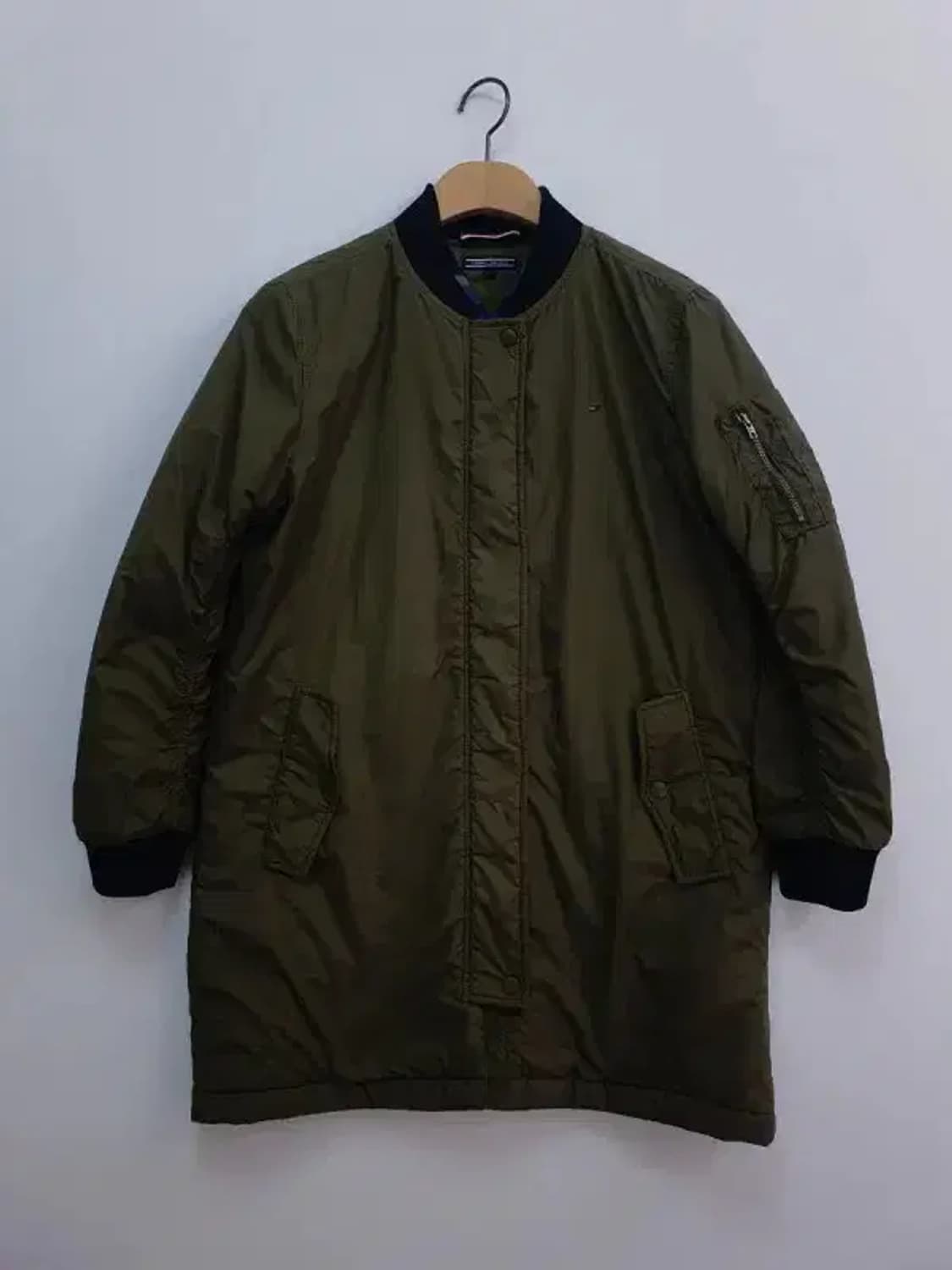 타미 폴리 코튼 혼방 하프 블루종 야상점퍼 자켓 ㅡ3157 상품이미지1