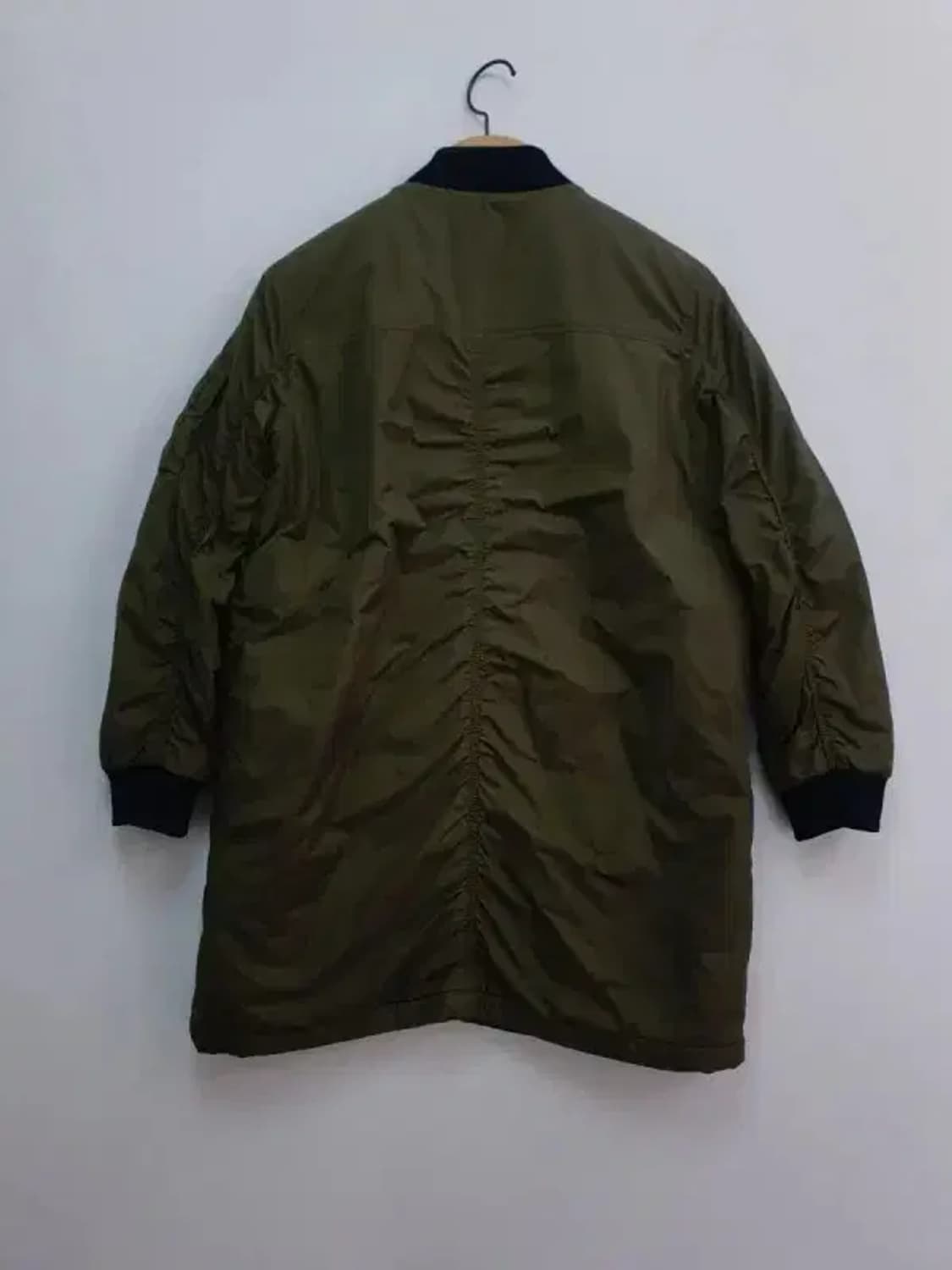 타미 폴리 코튼 혼방 하프 블루종 야상점퍼 자켓 ㅡ3157 상품이미지2