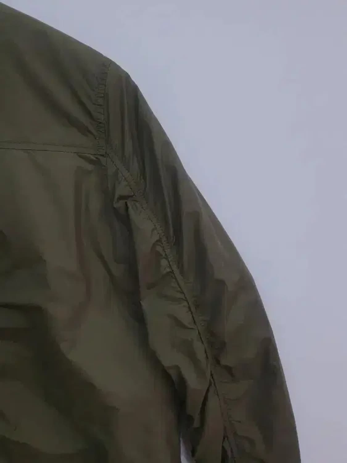 타미 폴리 코튼 혼방 하프 블루종 야상점퍼 자켓 ㅡ3157 상품이미지4