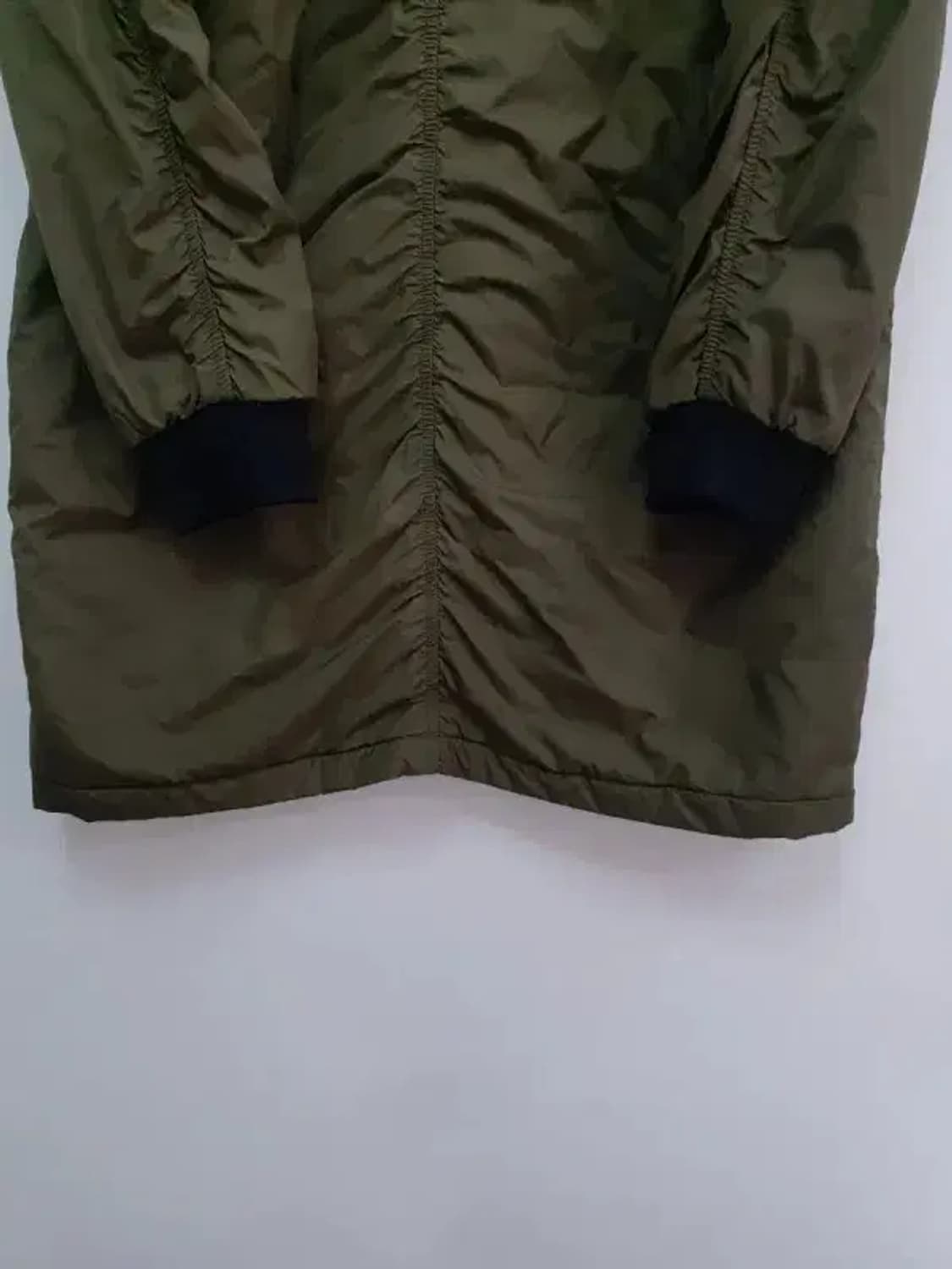 타미 폴리 코튼 혼방 하프 블루종 야상점퍼 자켓 ㅡ3157 상품이미지6