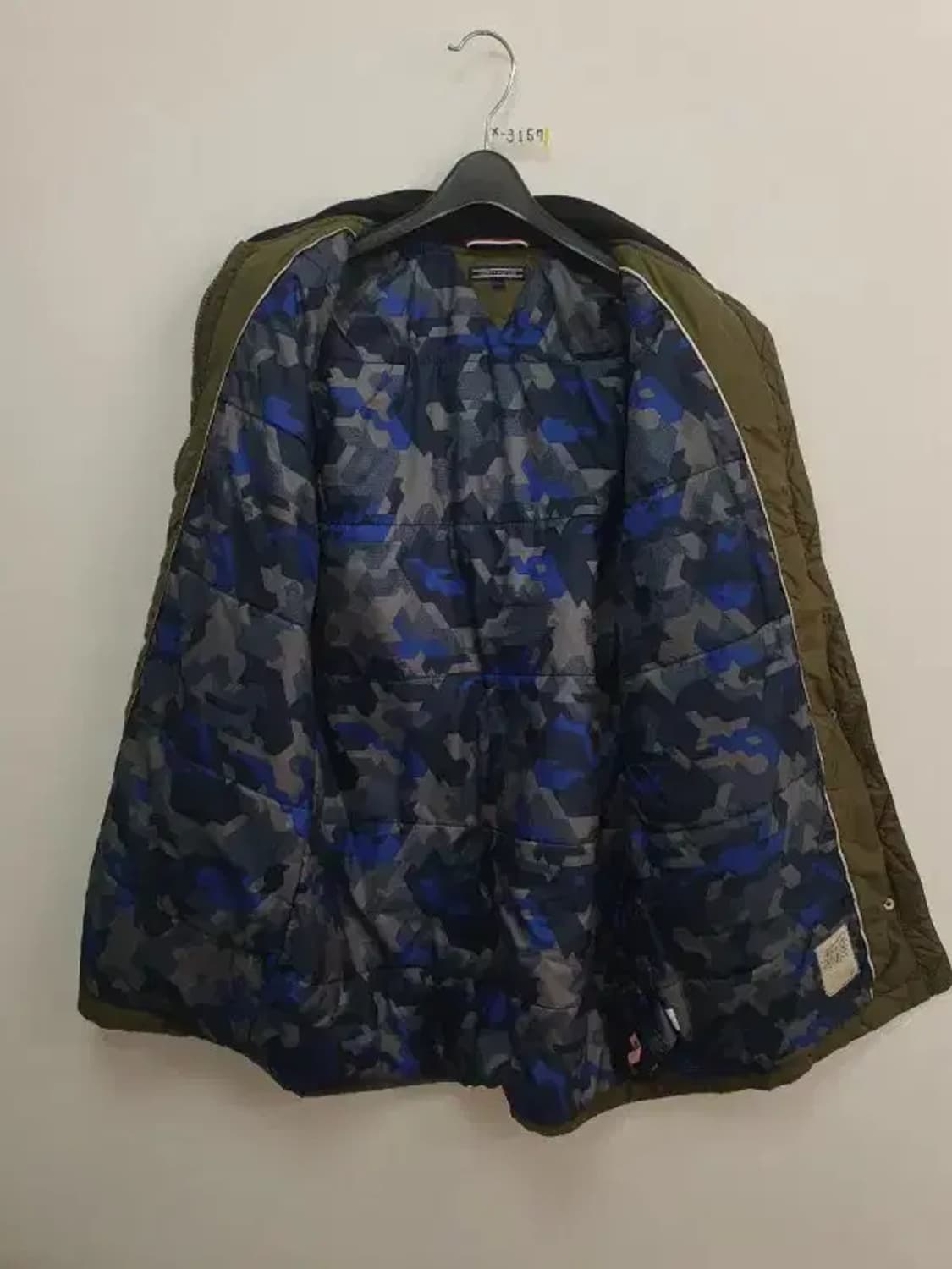 타미 폴리 코튼 혼방 하프 블루종 야상점퍼 자켓 ㅡ3157 상품이미지8