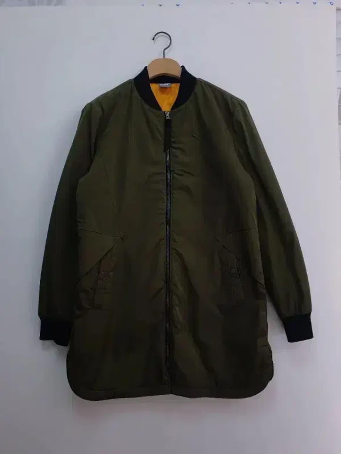 퓨마 폴리 코튼 혼방 롱 블루종 야상점퍼 ㅡ3001 상품이미지2