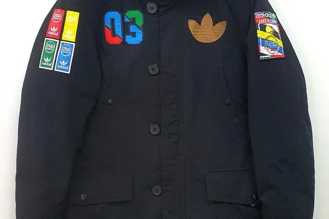 아디다스 ADIDAS 프린팅 패딩 블랙 3400004 상품이미지4