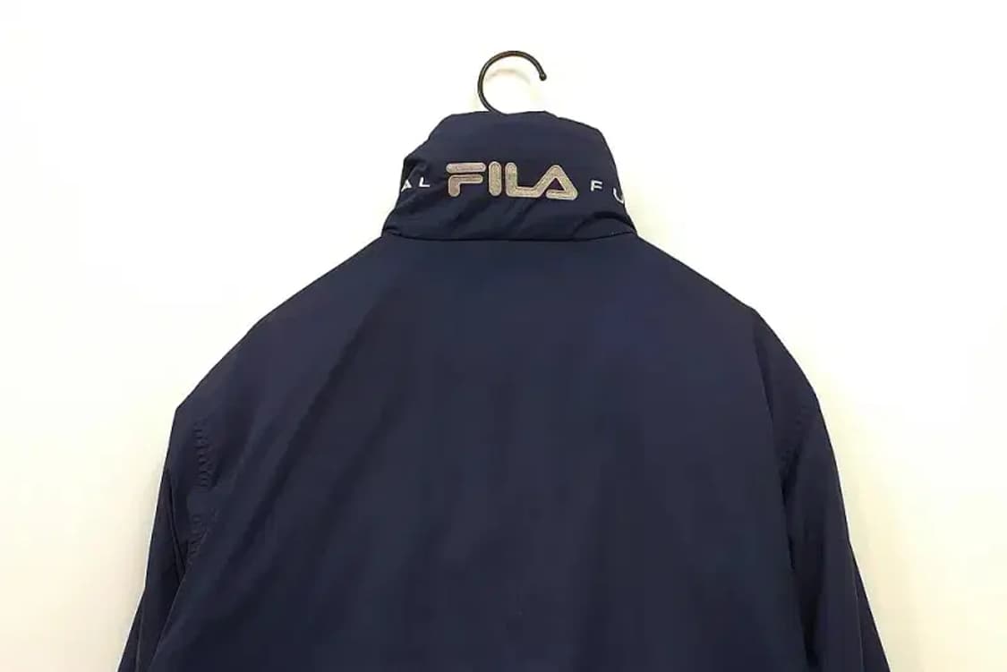 휠라 FILA 오버핏 다운 자켓 네이비 3400019 상품이미지5