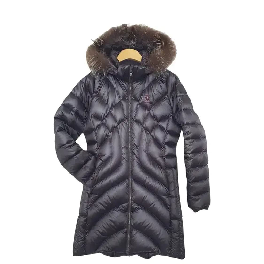 블랙야크 BLACK YAK 여성 구스다운 롱패딩 그레이 3400031 상품이미지1