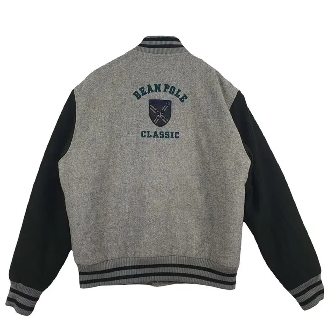 빈폴 BEANPOLE 빅로고 바시티 모직 야구잠바 3400039 상품이미지2