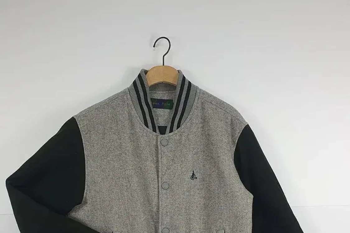 빈폴 BEANPOLE 빅로고 바시티 모직 야구잠바 3400039 상품이미지3