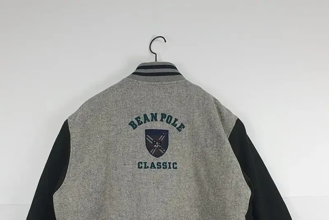 빈폴 BEANPOLE 빅로고 바시티 모직 야구잠바 3400039 상품이미지5