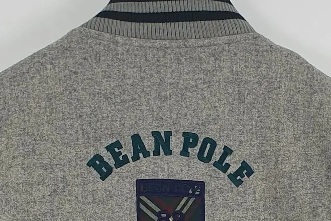 빈폴 BEANPOLE 빅로고 바시티 모직 야구잠바 3400039 상품이미지7