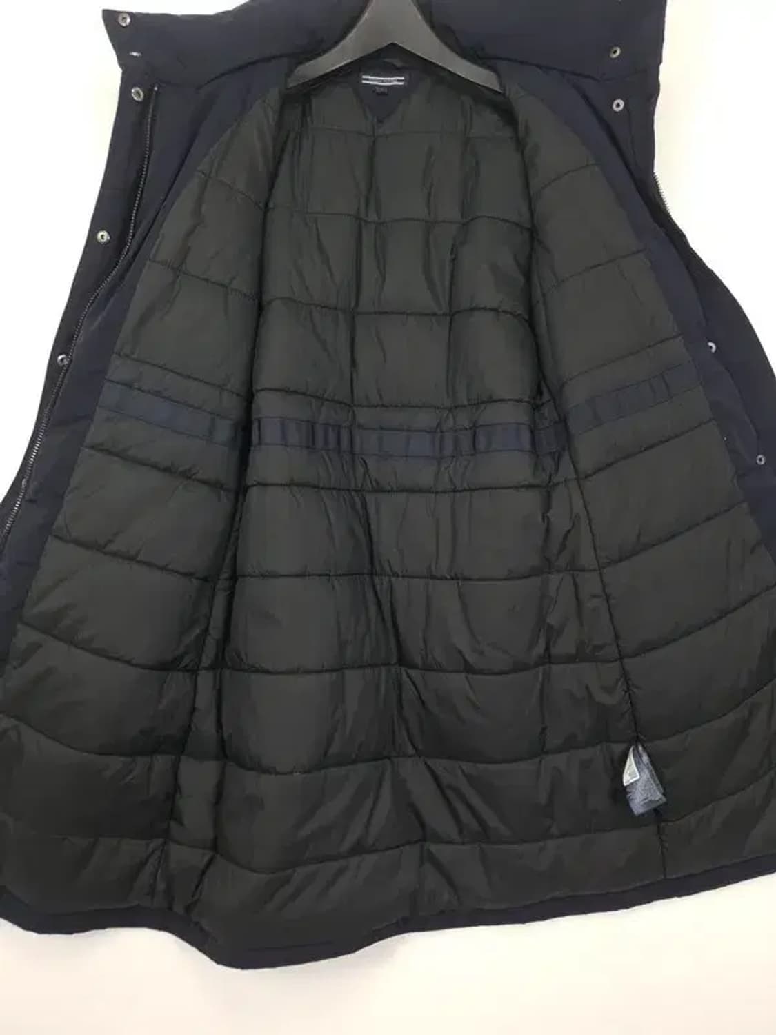 타미힐피거 TOMMY 후드 트렌치 패딩 코트 네이비 3400068 상품이미지3