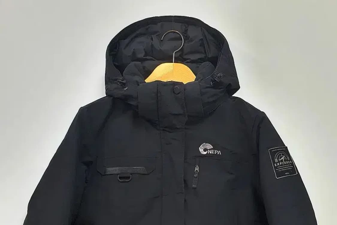 네파 NEPA 덕다운패딩 블랙 3400013 상품이미지3