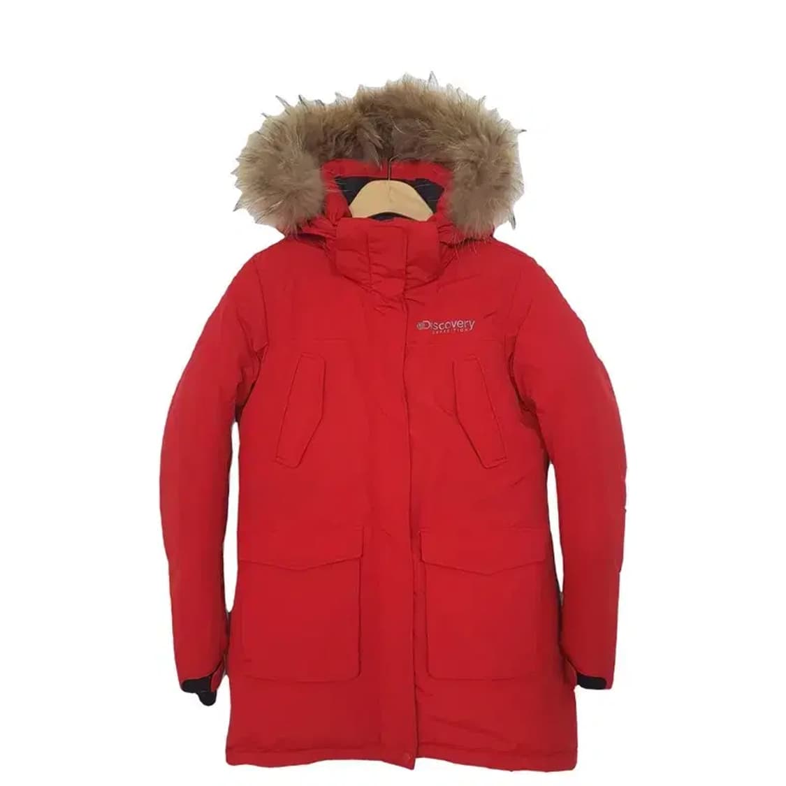 디스커버리 DISCOVERY 패딩 레드 3400028 상품이미지1