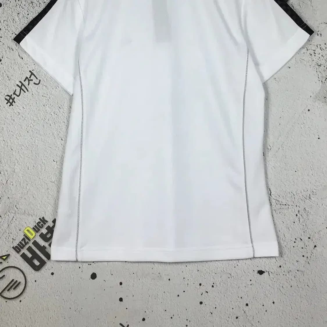 [새상품] 르까프 여성 기능성 반팔 카라티 화이트 95 1000501 상품이미지7