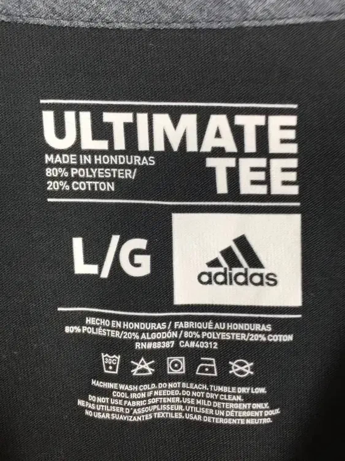 아디다스 퍼포먼스 얼티메이트 라운드 포켓 반팔 티 블랙 L 1000504 상품이미지10