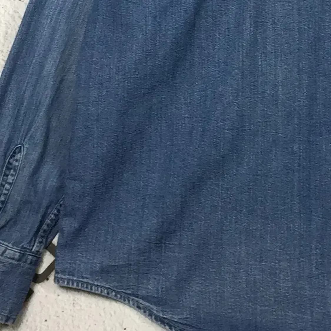 리바이스 LEVI'S 웨스턴 데님 셔츠 중청 XL 1100337 상품이미지8