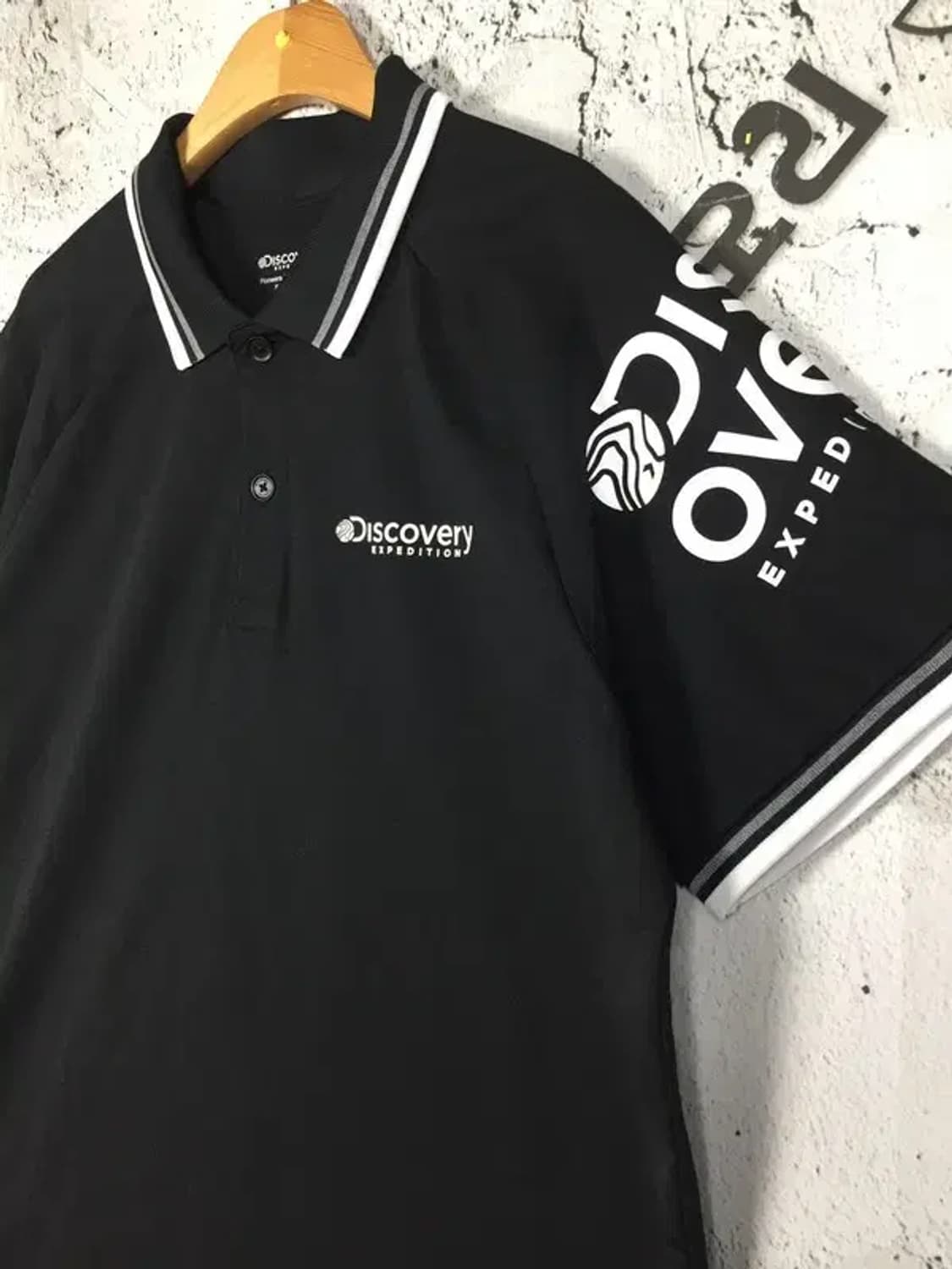 디스커버리 기능성 에버스 폴로 반팔 카라티 블랙 100 1000507 상품이미지4