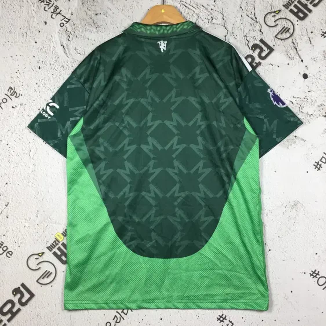 아디다스 맨유 축구 유니폼 져지 반팔 티 그린 M 1000508 상품이미지2