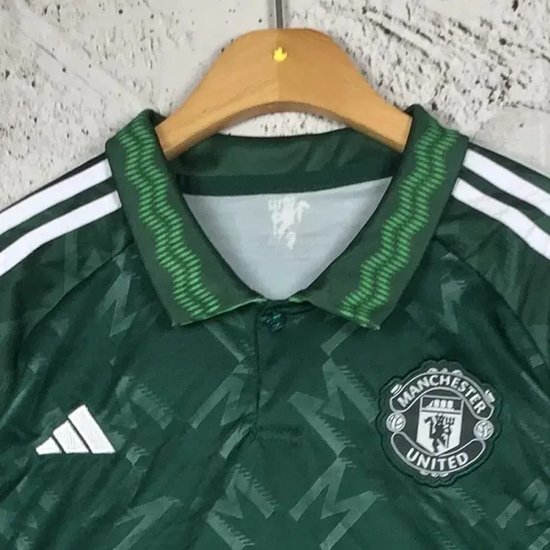 아디다스 맨유 축구 유니폼 져지 반팔 티 그린 M 1000508 상품이미지5