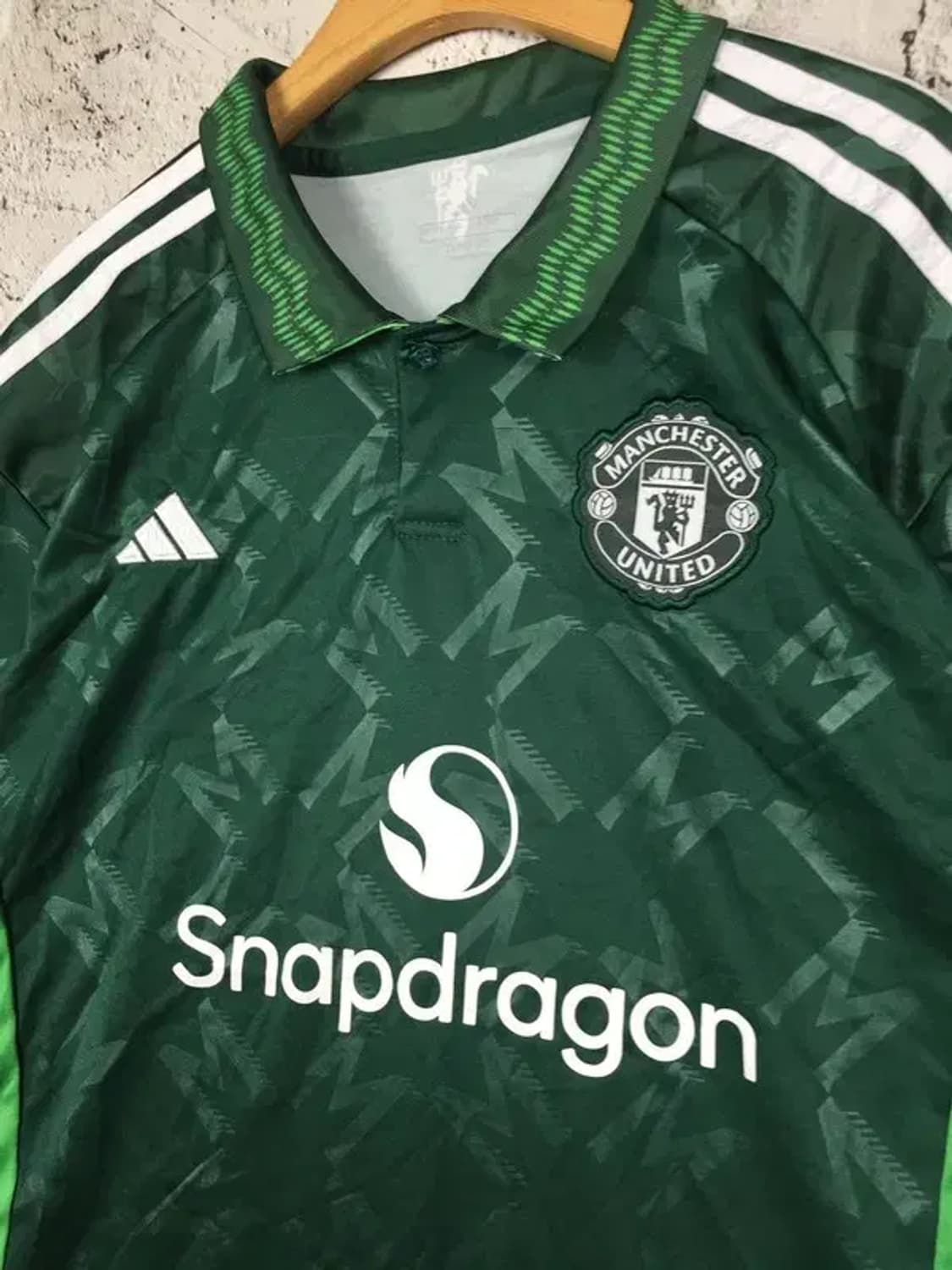 아디다스 맨유 축구 유니폼 져지 반팔 티 그린 M 1000508 상품이미지7