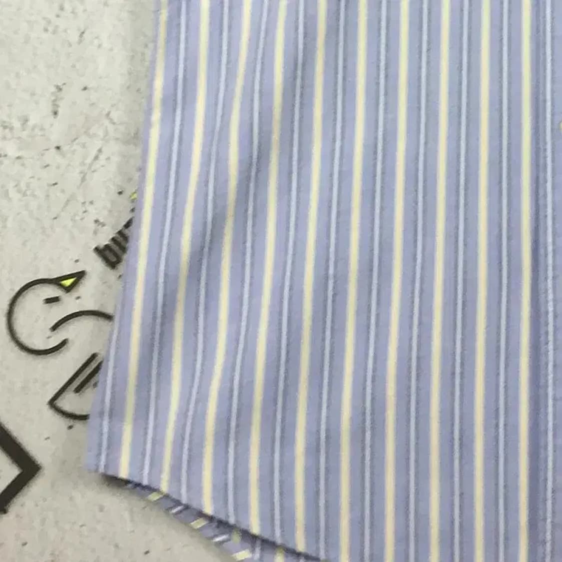 랄프로렌 컬러포니 반팔 셔츠 라이트 블루 스트라이프 M 1100341 상품이미지6