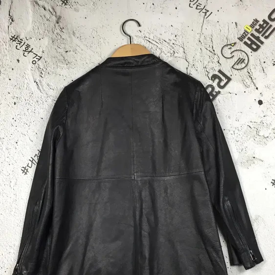 카시바디 KASIBADY 여성 천연 양가죽 코트 블랙 55 3200073 상품이미지6