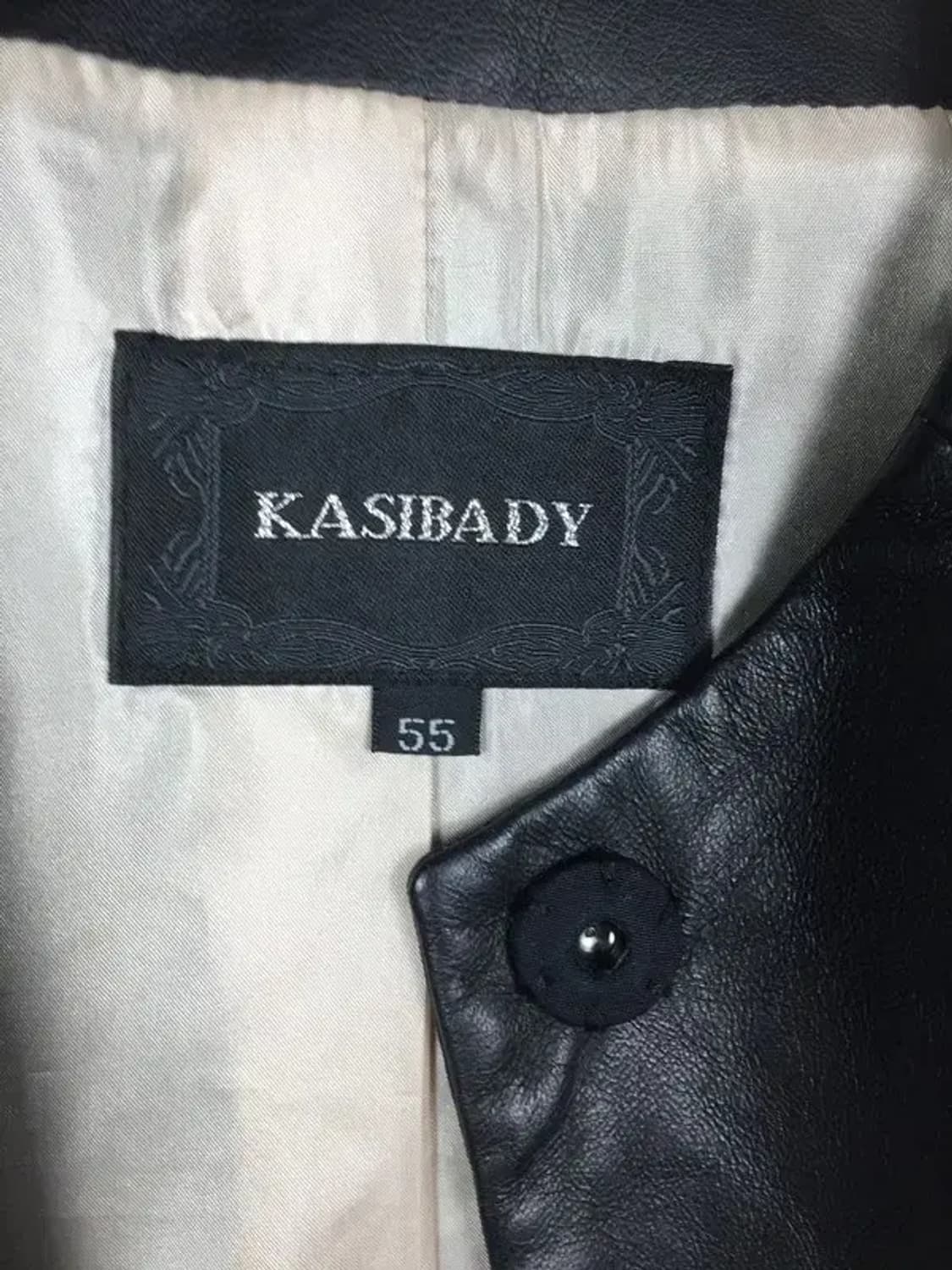 카시바디 KASIBADY 여성 천연 양가죽 코트 블랙 55 3200073 상품이미지9