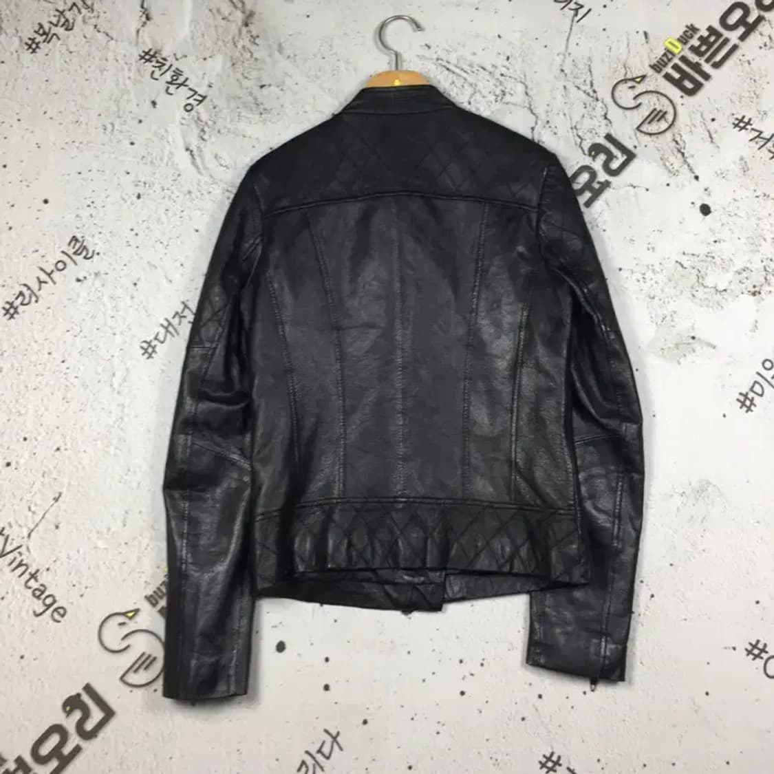 카시바디 여성 양가죽 라이더 자켓 블랙 55 3200066 상품이미지2