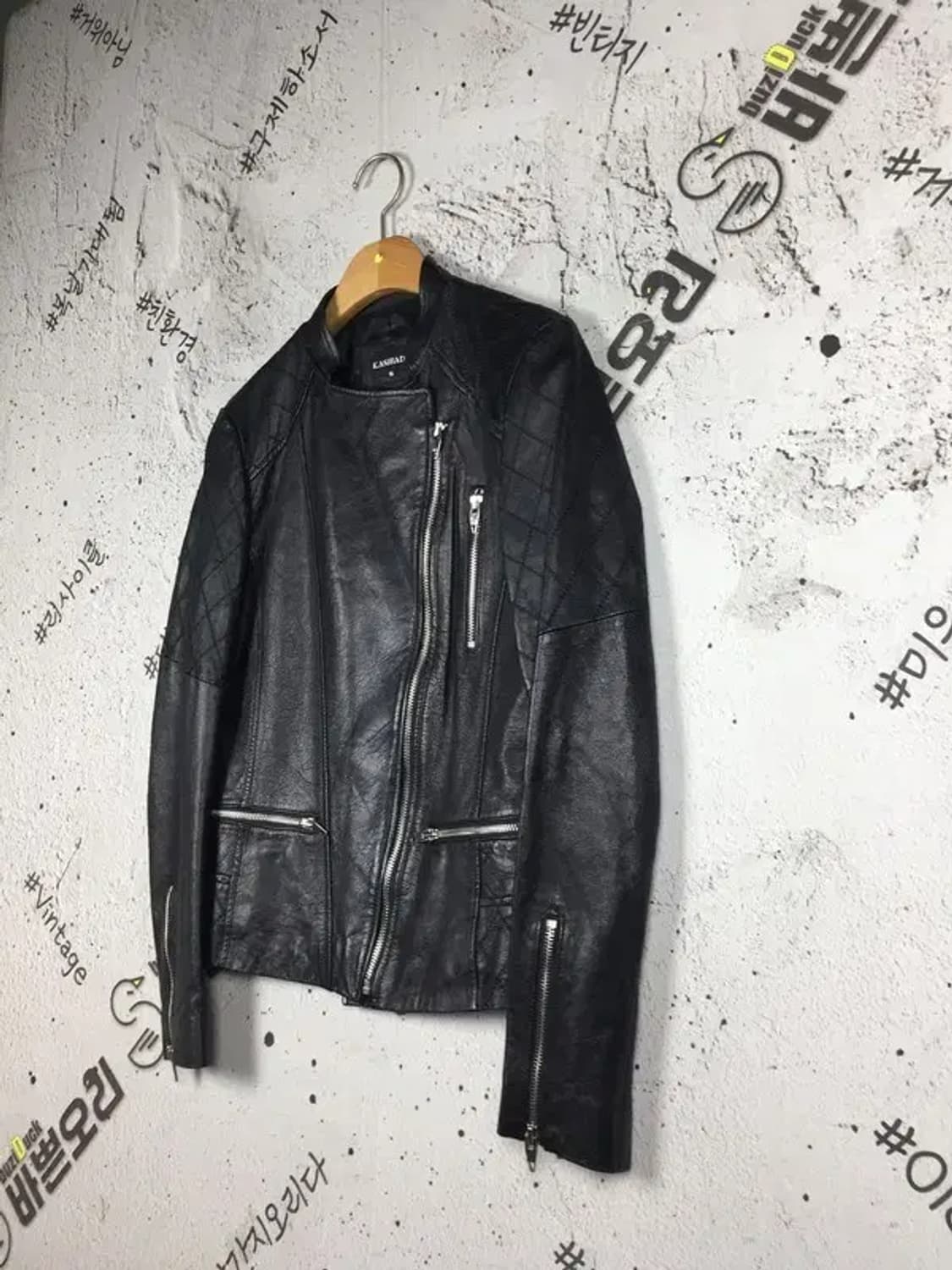 카시바디 여성 양가죽 라이더 자켓 블랙 55 3200066 상품이미지4