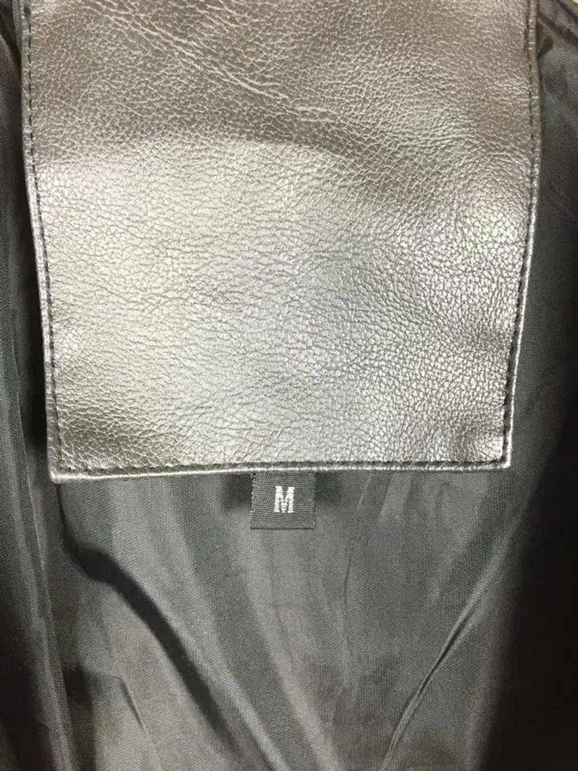 하이넥 바이커 라이딩 가죽 자켓 블랙 M 3200072 상품이미지10