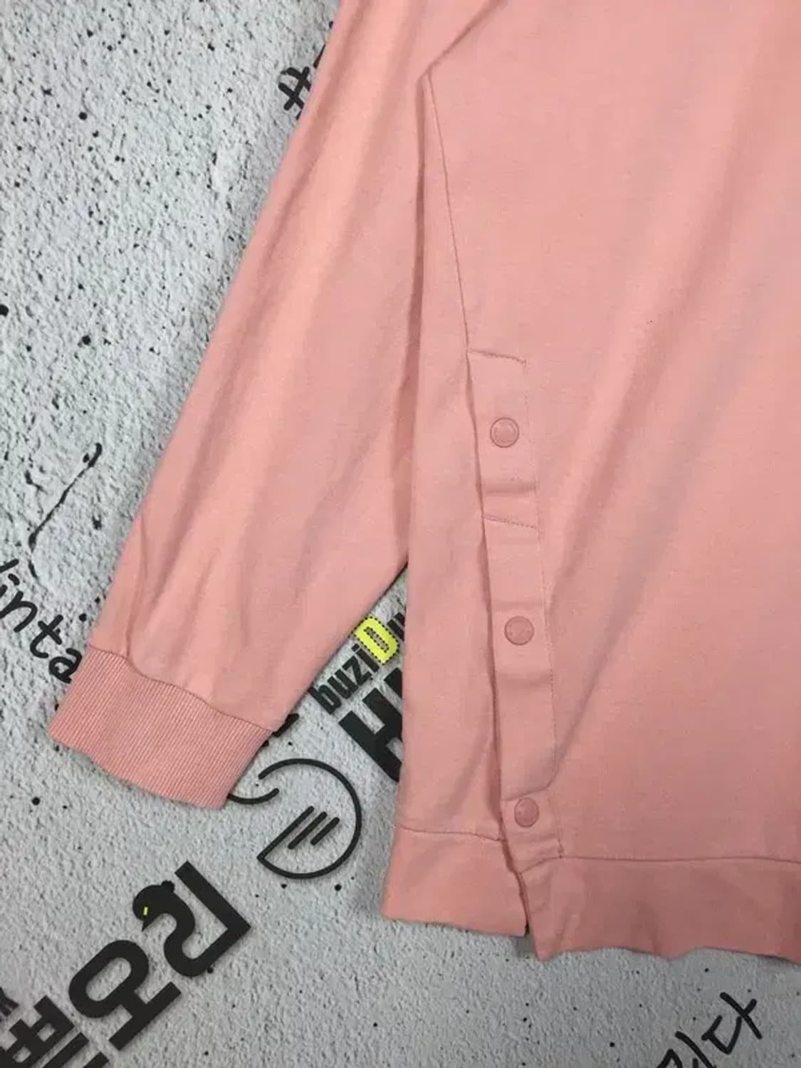 내셔널지오그래픽 와펜 맨투맨 라이트 핑크 160 2100152 상품이미지5