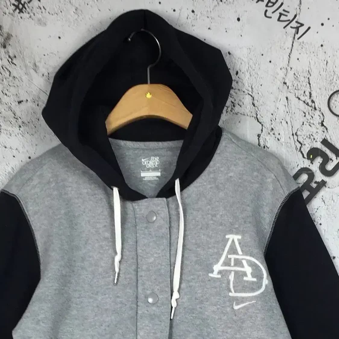 나이키 NIKE 여성 후드 야구잠바 라이트 그레이 90 2300203 상품이미지5