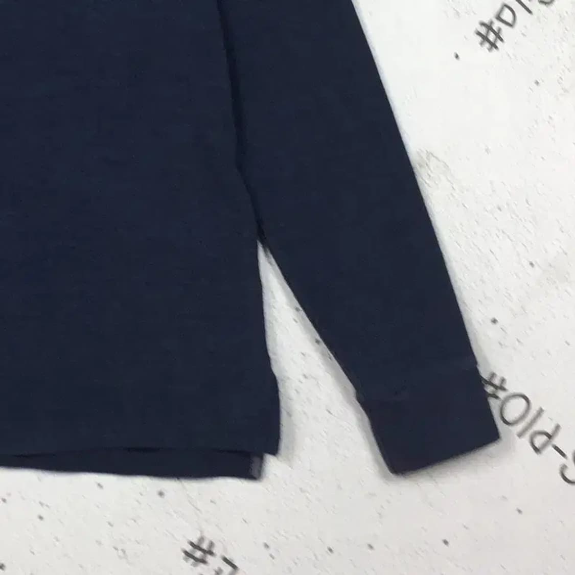 헤지스 캐쥬얼 PK 카라 긴팔 티 네이비 100 2100154 상품이미지7