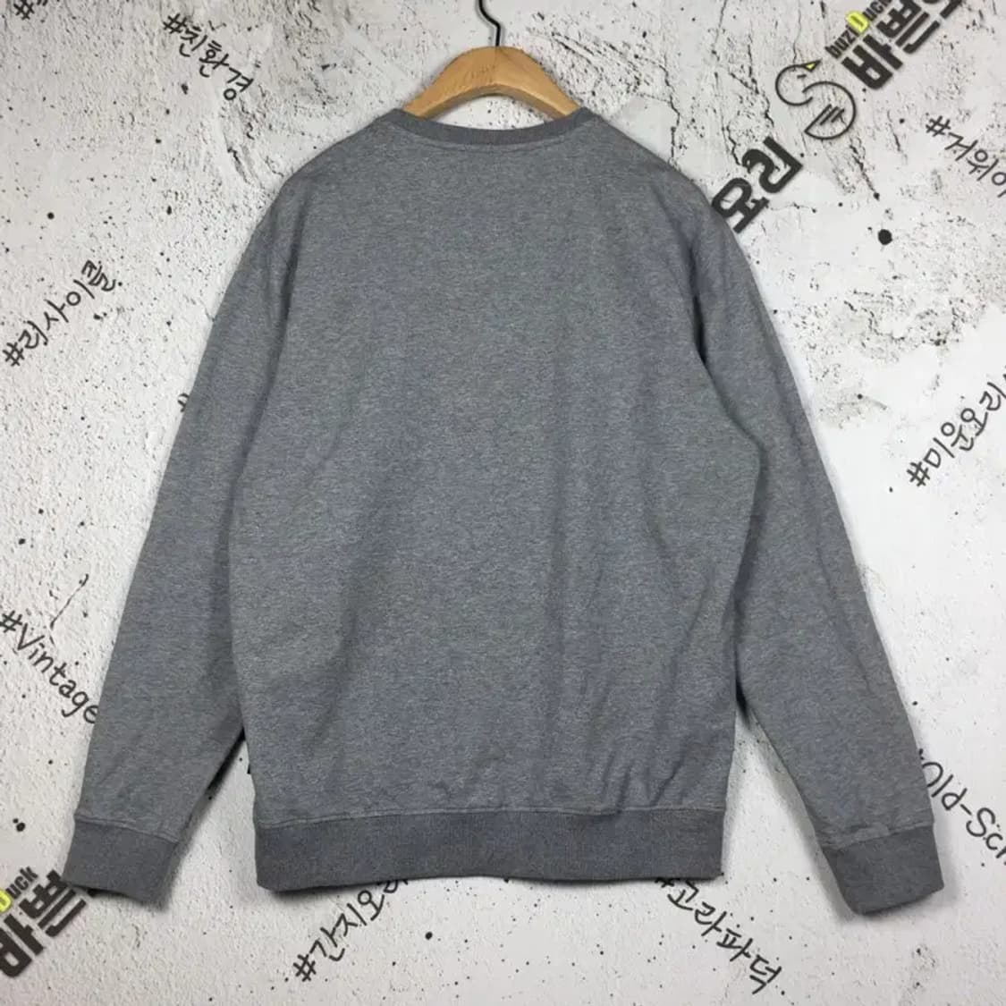 나이키 에어포스1 홀로그램 스우시 맨투맨 그레이 2XL 2200236 상품이미지2