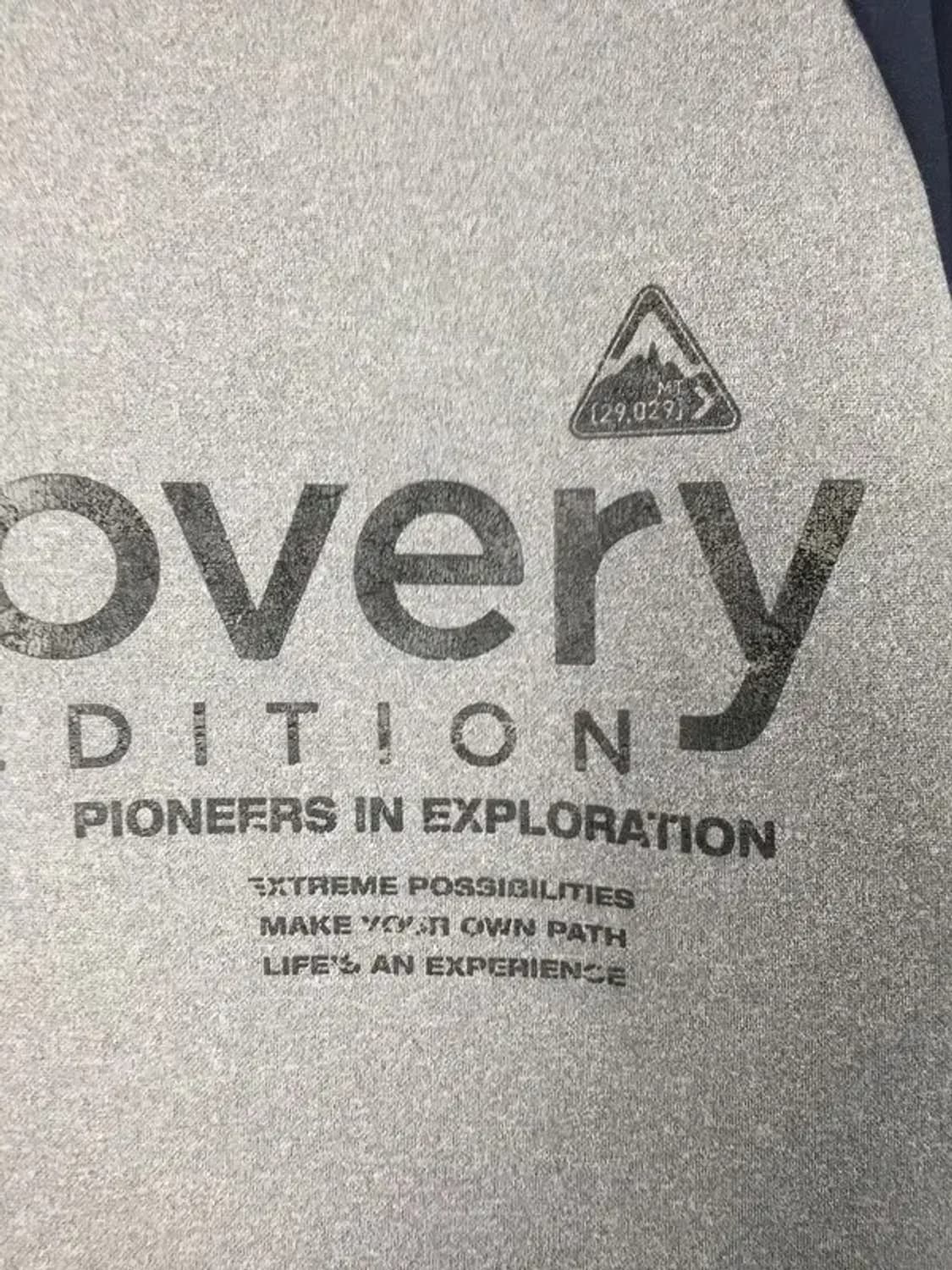 디스커버리 기모 아웃도어 기능성 긴팔 티 그레이 95 2100155 상품이미지10