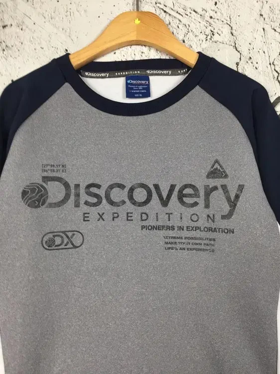 디스커버리 기모 아웃도어 기능성 긴팔 티 그레이 95 2100155 상품이미지4