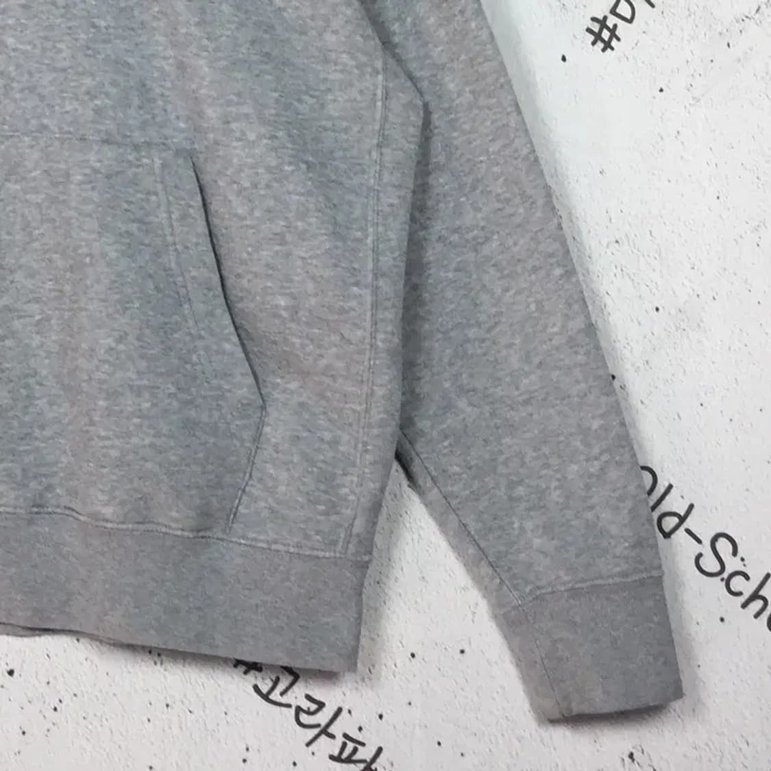 나이키 NIKE 빅로고 기모 후드티 라이트 그레이 L 2300202 상품이미지7