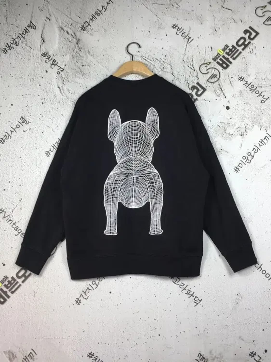 라이프워크 라독 빅로고 맨투맨 블랙 M 2200239 상품이미지2