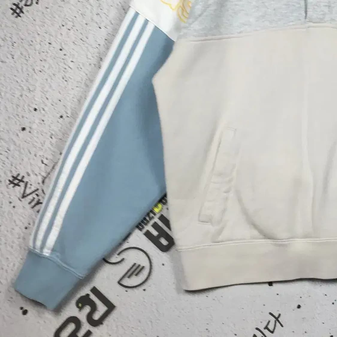 아디다스 럭비 카라 맨투맨 라이트 그레이 L 2200242 상품이미지6