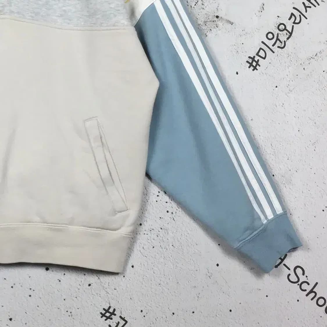 아디다스 럭비 카라 맨투맨 라이트 그레이 L 2200242 상품이미지7