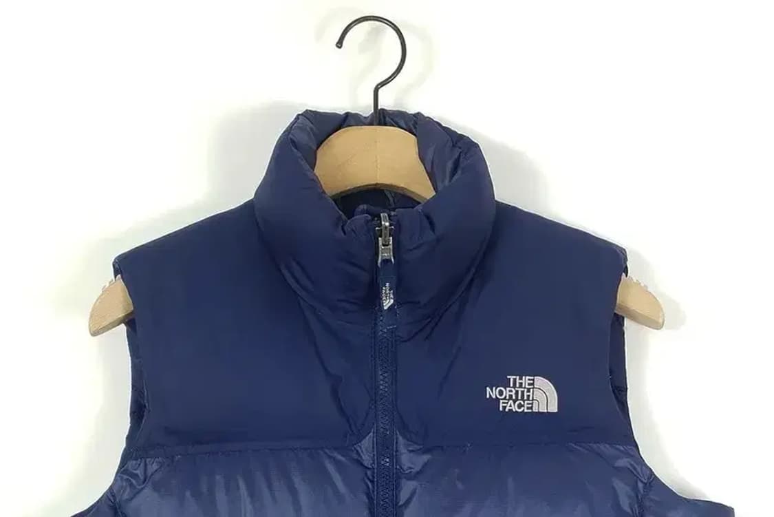 노스페이스 구스다운 여성패딩 조끼 700 네이비 3400089 상품이미지3
