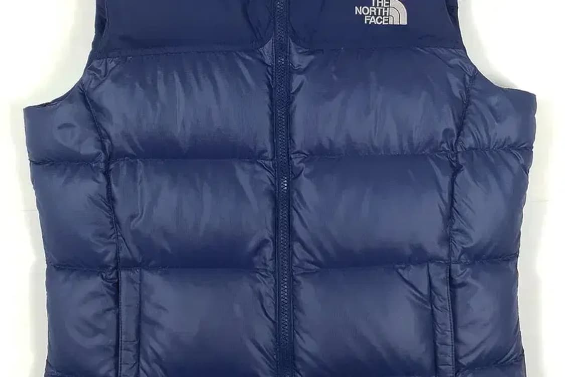 노스페이스 구스다운 여성패딩 조끼 700 네이비 3400089 상품이미지4